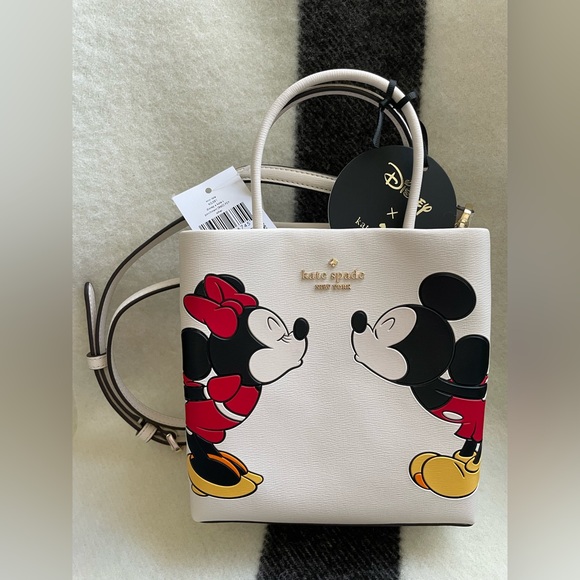 New with tags Kate Spade mini tote Disney Minnie Mickey Mouse - Picture 4 of 13